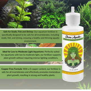 Green Goddess Concentrated Liquid Fertilizer - Easy to Dose All-in-One Supplement for Freshwater Aquariums - Promotes Healthy Plant Growth - Ideal for Low to Moderate Tech Tanks