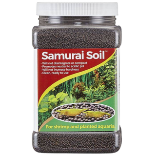 CaribSea Samurai Soil Substrate for shrimp and planted aquarium