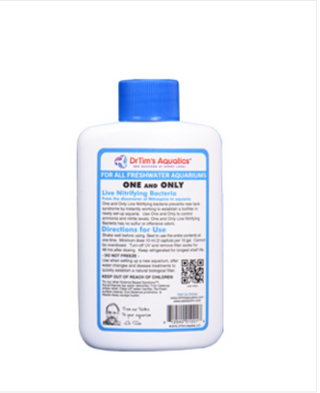 Dr. Tim’s One & Only Live Nitrifying Bacteria for Freshwater Aquaria 2oz