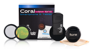 PolyLab CORAL VIEW LENS VERSION 2 for Smartphone or Tablet